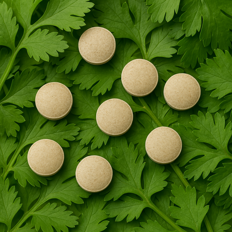 قرص گشنیز بهترین مکمل گیاهی برای تقویت گوارش