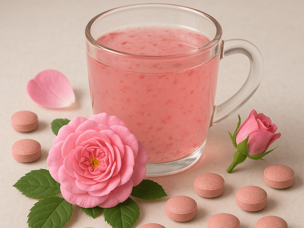 قرص گیاهی گل محمدی بهچینو چیست و چه خواصی دارد؟