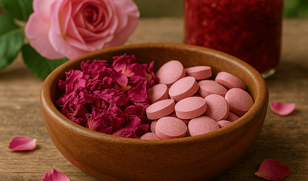 چه کسانی می‌توانند از قرص گل محمدی استفاده کنند؟